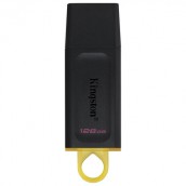 Флеш-диск 128 GB KINGSTON DataTraveler Exodia, разъем USB 3.2, черный/желтый, DTX/128GB