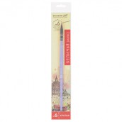 Кисть художественная профессиональная, белка, микс, круглая, № 6, BRAUBERG ART CLASSIC, 200952
