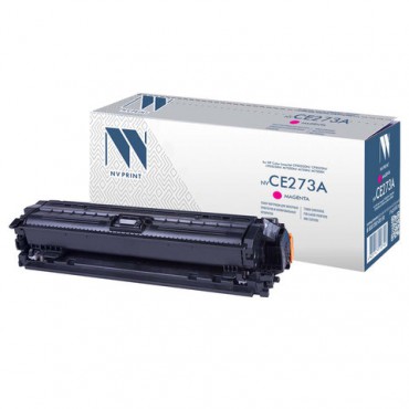 Картридж лазерный NV PRINT (NV-CE273A) для HP CP5525dn/CP5525n/M750dn/M750n, пурпурный, ресурс 15000 страниц